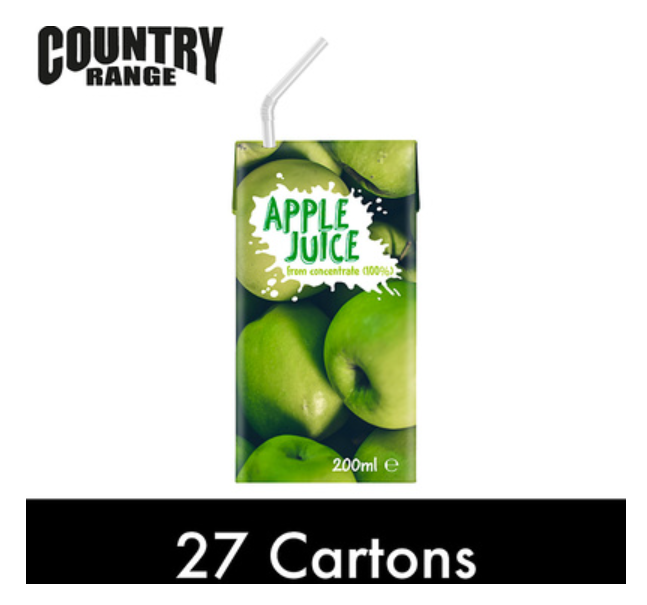 103167 SAV. Country Range Individual Apple Juice 27 x 200ML