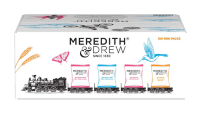 110282 SAV. Meredith & Drew Minipack Biscuits 100 x 28G