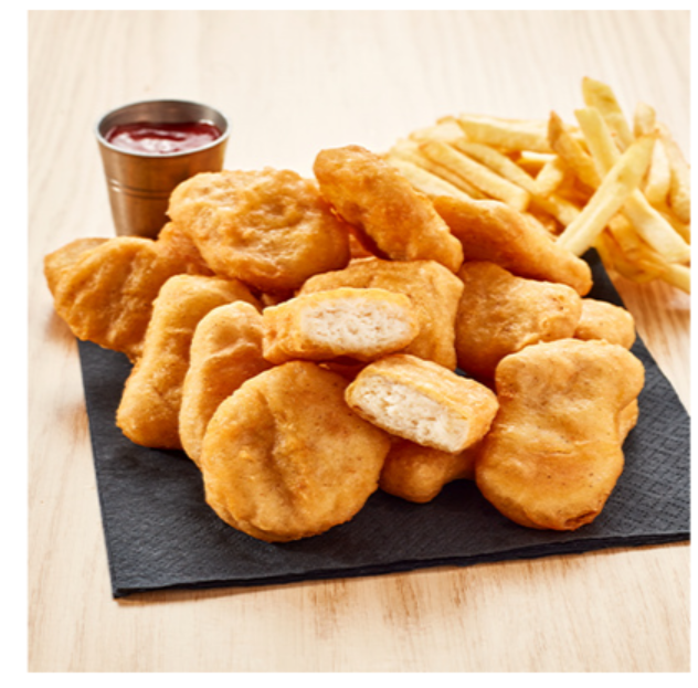 371350 SAV. Meadow Vale Battered Chicken Nuggets 1KG