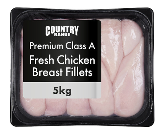 216854 SAV. Country Range Fresh Chicken Fillets (200-230 g) 5KG