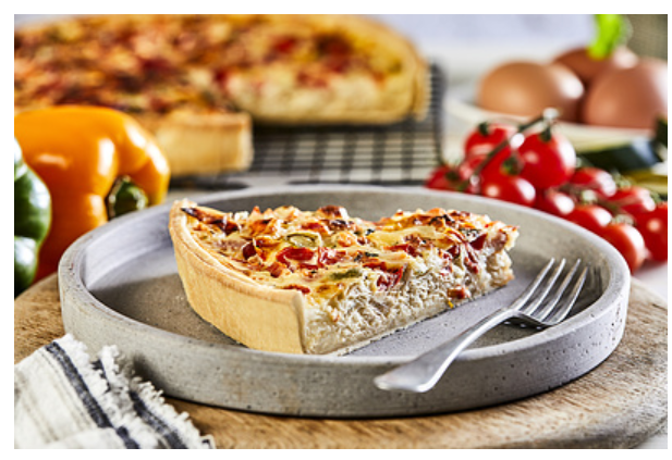 333003 SAV Country Range Mediterranean Vegetable Quiche 1.2kg
