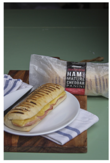 312305 SAV Invisible Chef Ham Cheese Panini 12 x 124G