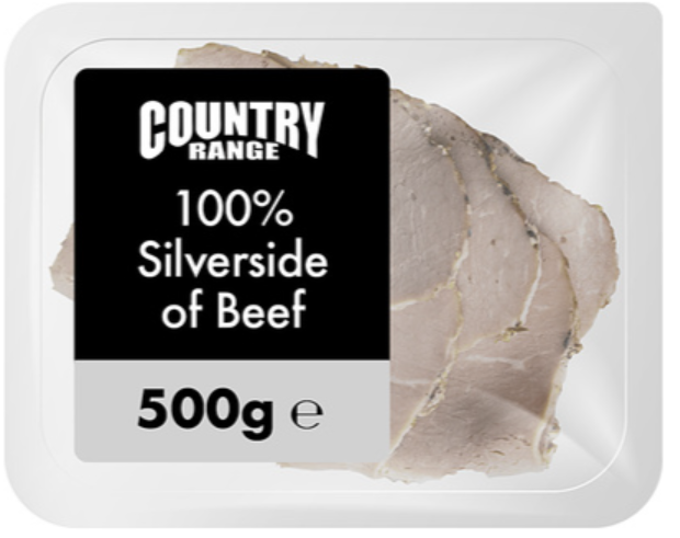 272148 SAV. Country Range Sliced Silverside of Beef 1 x 500G