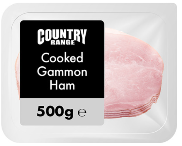 272145 SAV. Country Range Sliced Gammon Ham 1 x 500G