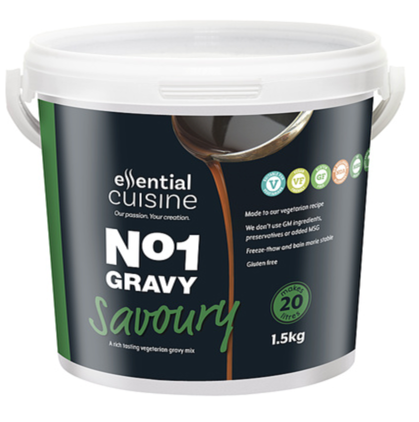 121110 SAV. Essential Cuisine Vegetarian Savoury Gravy 1.5kg