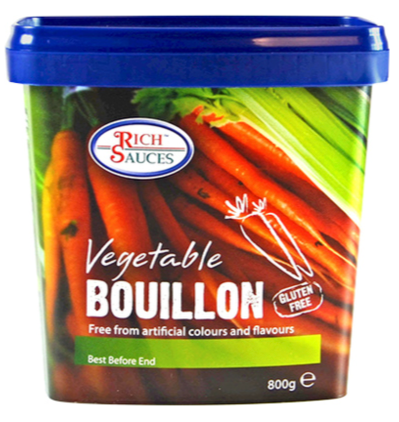 130472 SAV. Rich Sauces Vegetable Bouillon 800g