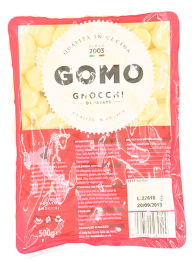 128107 SAV. Gomo Gnocchi Potato Dumplings 500g