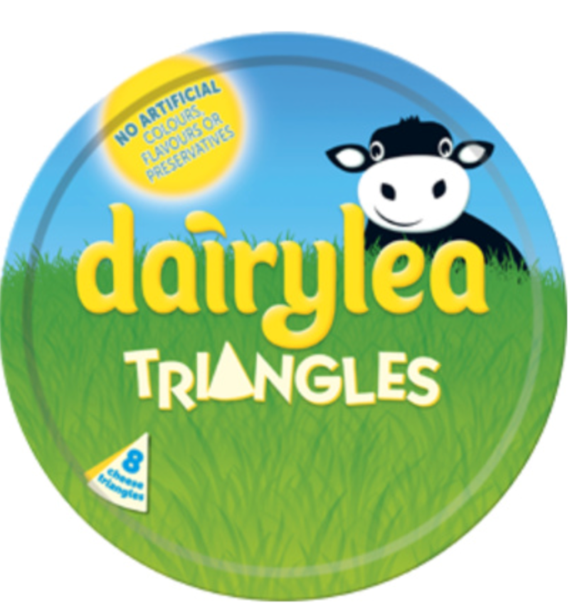 210281 SAV. Dairylea Triangles 125 g x 8 pcs