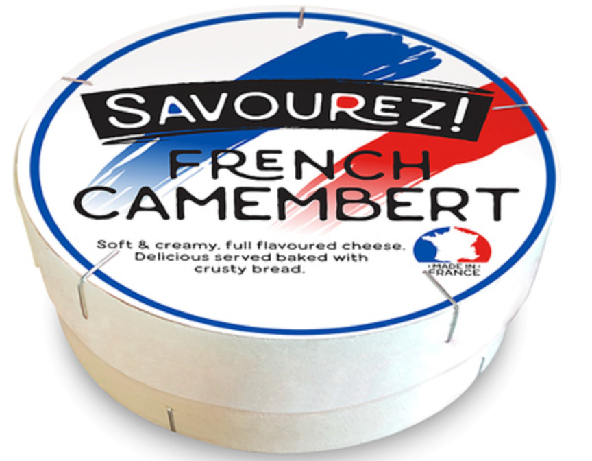 227032 SAV. Savourez Whole Camembert 250g