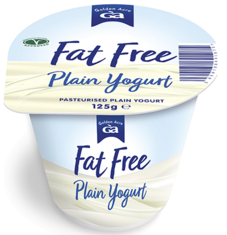 269197 SAV. Golden Acre Natural Yoghurt 20x125g