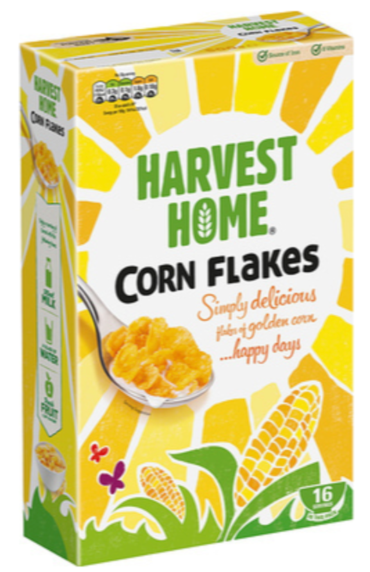 113050 SAV. Harvest Home Cornflakes 4x500g