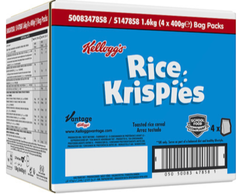 113068 SAV. Kelloggs Rice Krispies 4x400g