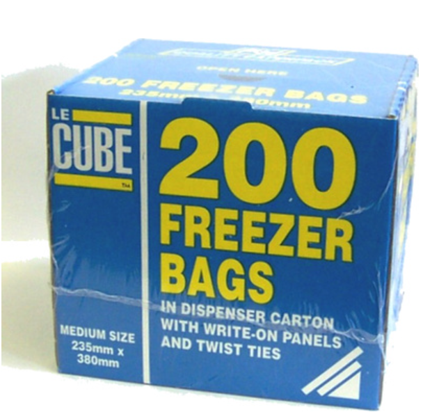 601096 SAV. Le Cube Freezer Bags (9.25 x 15 inch) 200PCS
