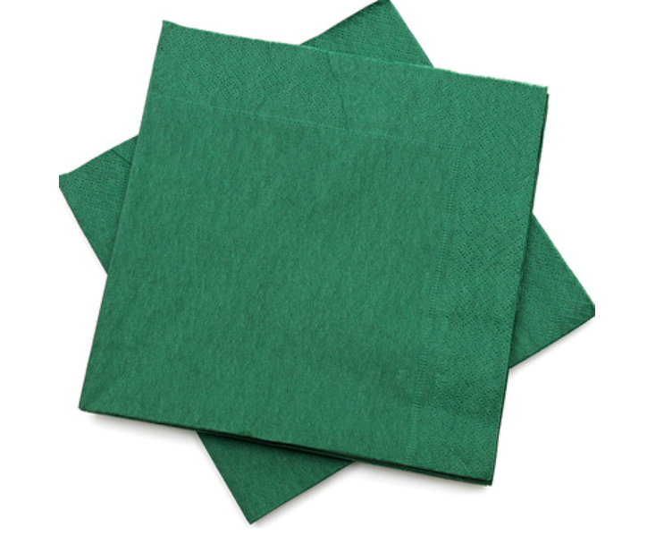 625606 SAV. Country Range Green 2 Ply Napkins (33 cm) 250PCS