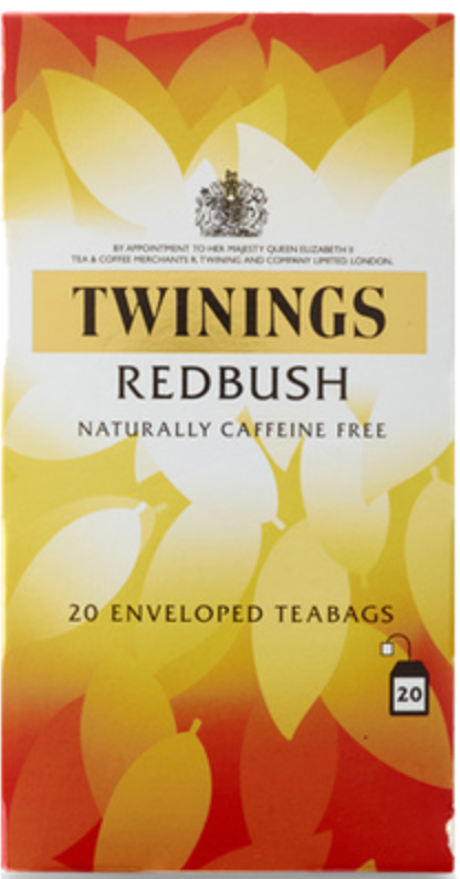 116412 SAV. Twinings Redbush Envelope Teabags 4x20 SGL