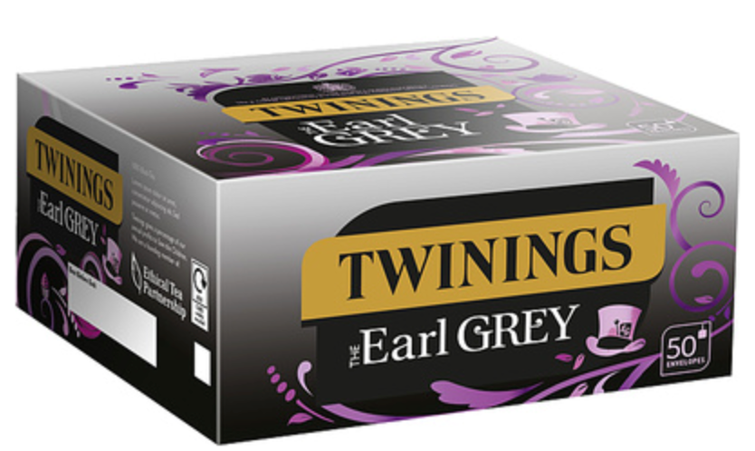 135014 SAV. Twinings Earl Grey Envelope Tea Bags x50 SGL
