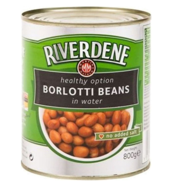 106073 SAV. Riverdene Borlotti Beans in Water 800G