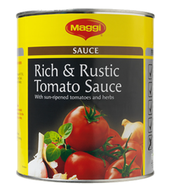 106473 SAV. Maggi Rich and Rustic Tomato Sauce 3KG