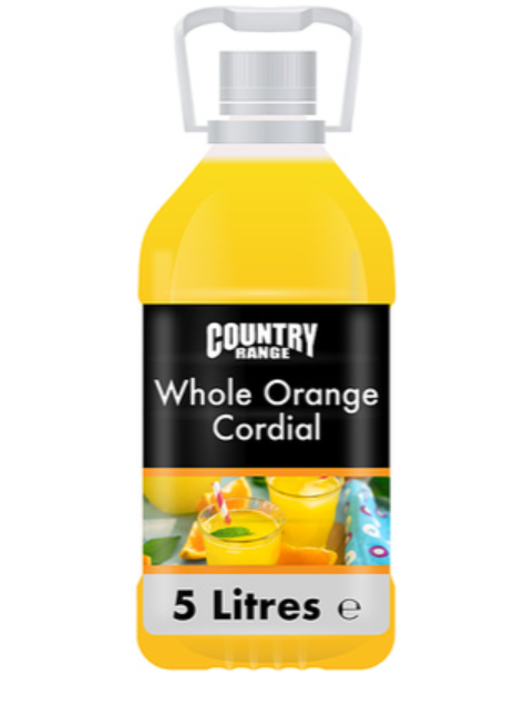 133171 SAV. Country Range Orange Cordial 5LTR