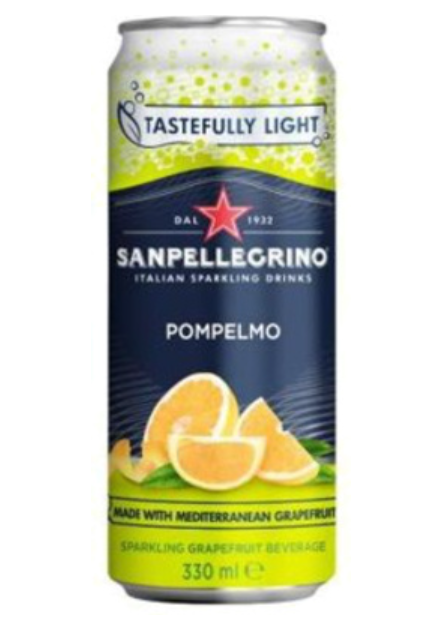 133259 SAV. San Pellegrino Grapefruit Can (Pompelmo) 24 x 330ML