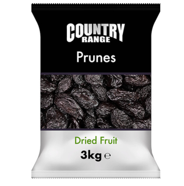 107073 SAV. Country Range Dried Pitted Prunes 3KG