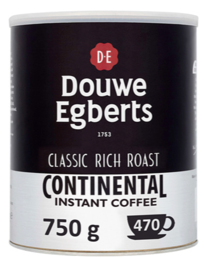 127180 SAV. Douwe Egberts Continental Coffee Granules 750gm