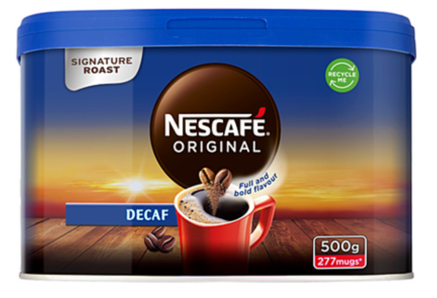 115056 SAV. Nescafe Decaf Coffee 500gm
