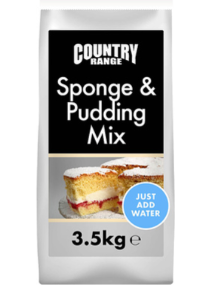 114128 SAV. Country Range Sponge and Pudding Mix 3.5KG