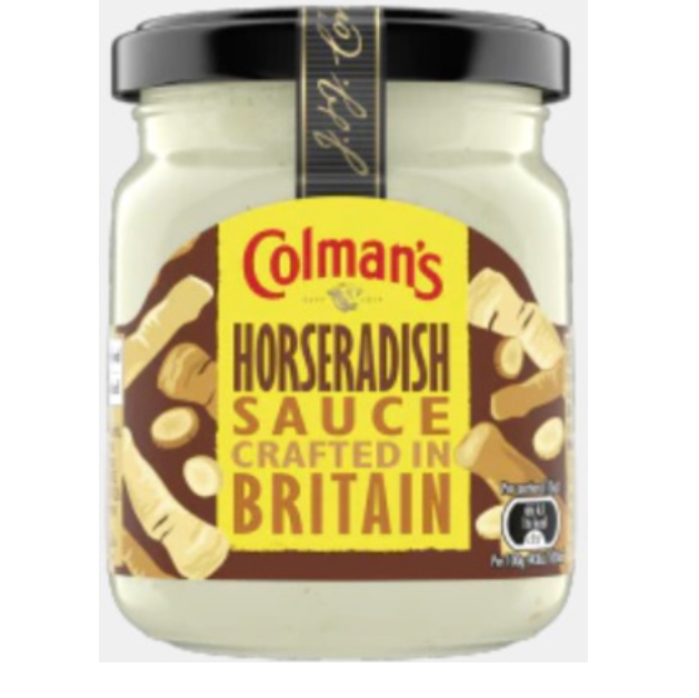 115266 SAV. Colmans Horseradish Sauce 8 x 136G