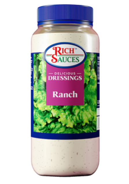 117689 SAV. Rich Sauces Ranch Dressing 2.25LTR