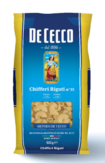 111327 SAV. De Cecco Rigate No 33 500G