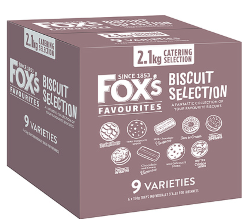 192319 SAV. Foxs Favourites Biscuits Assortment Catering Pack x156