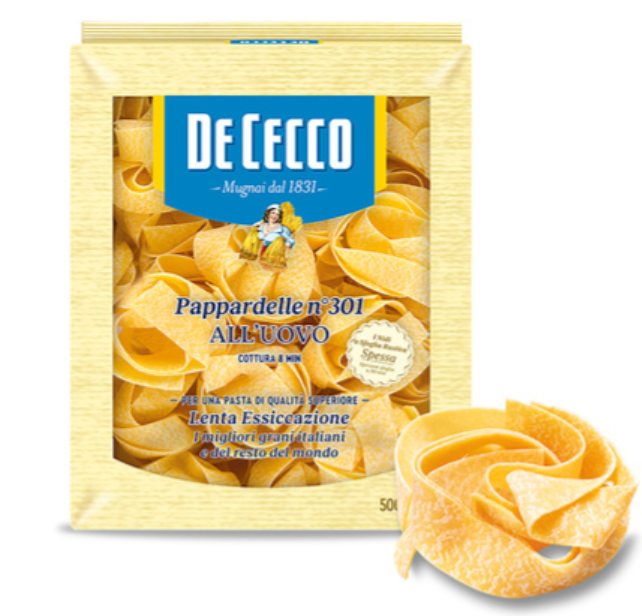 113996 SAV. De Cecco Pappardelle Egg No.301 500G
