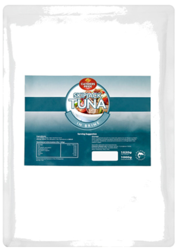 117526 SAV. Tuna Souwester In Brine Pouch 1kg