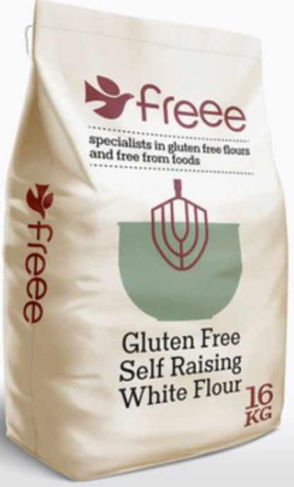 119410 SAV. FREEE by Doves Farm Self Raising Gluten Free Flour 16kg