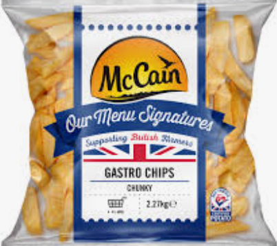 316761 SAV. McCain Menu Signatures Gastro Chunky Chips 4x2.27kg