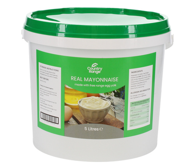 129168 SAV. Country Range Real Mayonnaise 1 x 5LTR