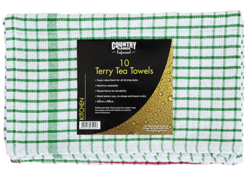 609267 SAV. Country Range Tea Towels 1x10