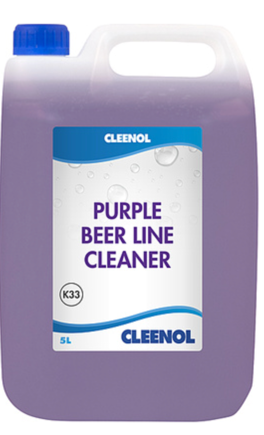609278 SAV. Cleenol Purple Beer Line Cleaner 5 litre