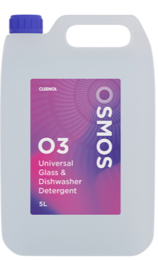 614070 SAV. Osmos Universal Glass and Dishwasher Detergent 5 litre