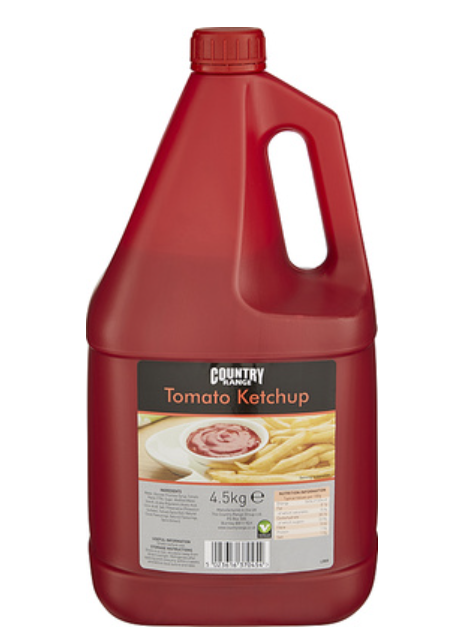 130621 SAV. Country Range Tomato Ketchup 4.5KG