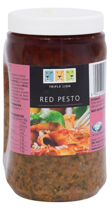 111221 SAV. Triple Lion Red Pesto 1.12kg