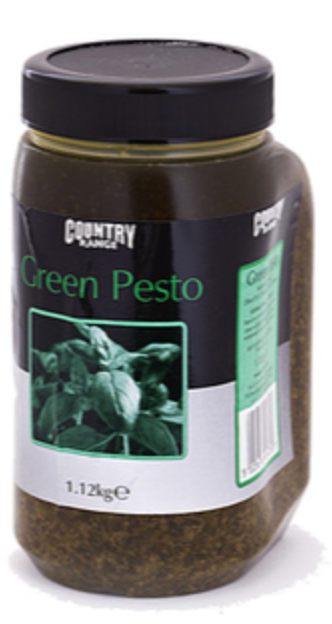 118228 SAV. Country Range Green Basil Pesto 1.12kg