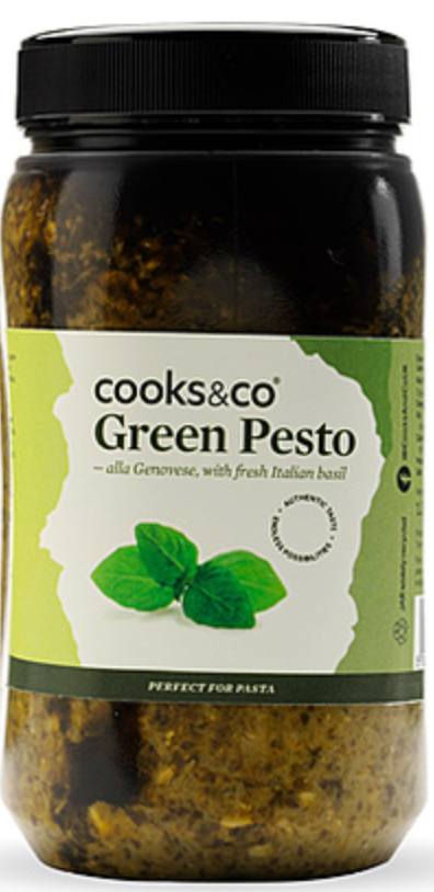 118237 SAV. Cooks & Co Vegan Green Pesto. 1.1kg