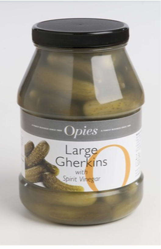194969 SAV. Opies Large Gherkins In Vinegar 2.5kg