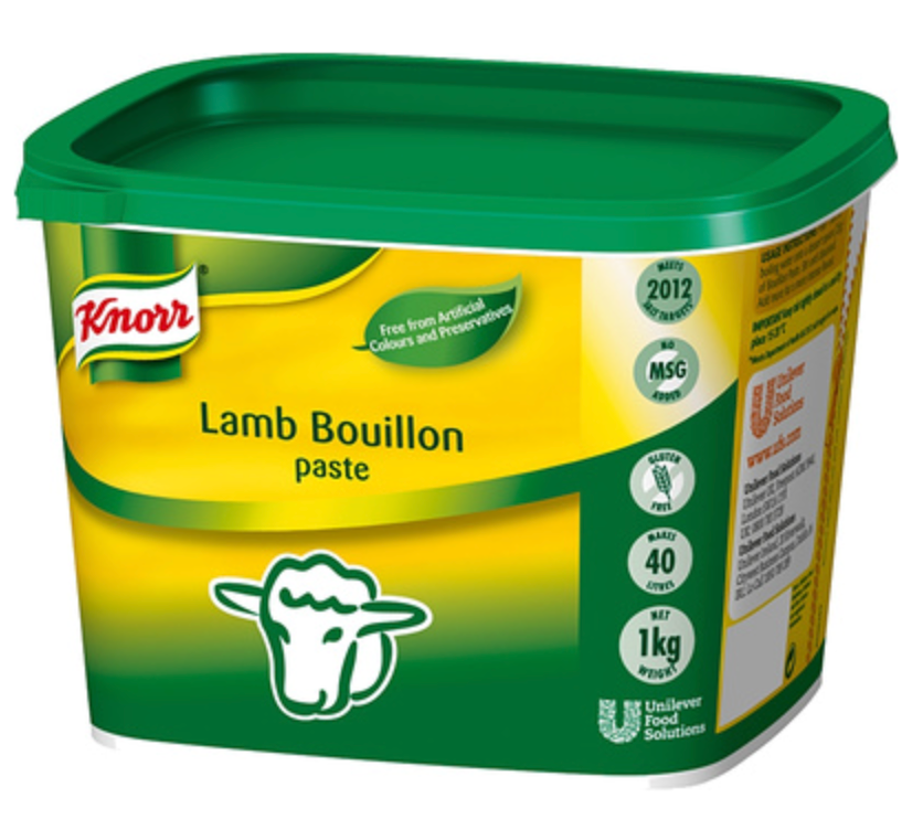 146953 SAV. Knorr Lamb Bouillon Paste 1kg