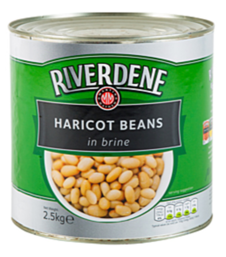 162155 SAV. Riverdene Haricot Beans 2.5kg