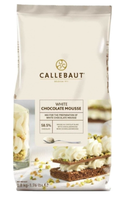 120041 SAV. Callebaut White Chocolate Mousse Powder 800G