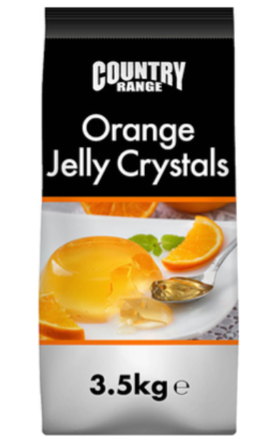 120342 SAV. Country Range Orange Jelly Crystals 3.5KG