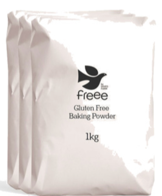 122052 SAV. FREEE by Doves Farm Baking Powder 1kg
